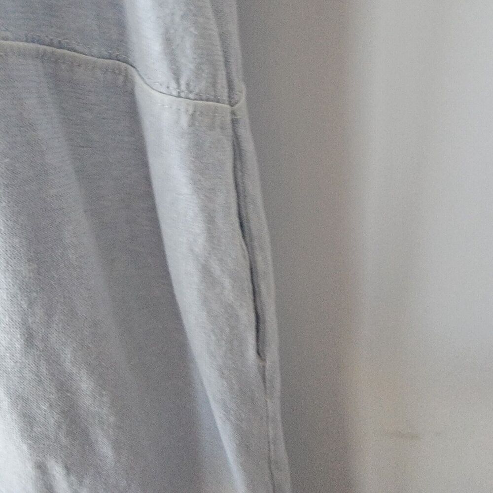 poetry short sleeve with pockets Hemp Cotton Lagenlook Flowy dress size 2 - Picture 4 of 7